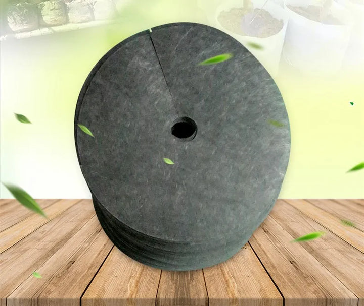 Skanto | Weed fleece tree disk – Pustende rotbeskyttelsesmatte for hage og planter