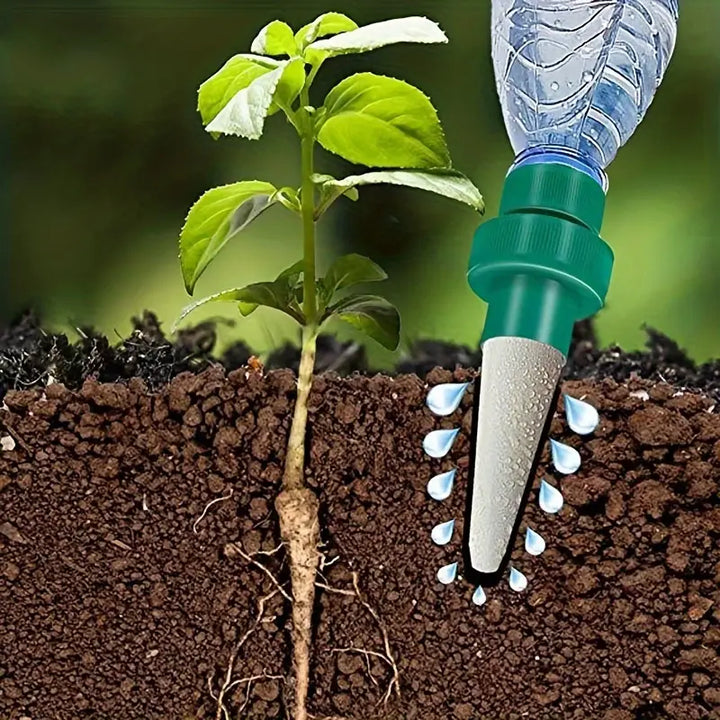 Skanto | Selvvannende pigger for planter – Automatiske drypptips for flasker