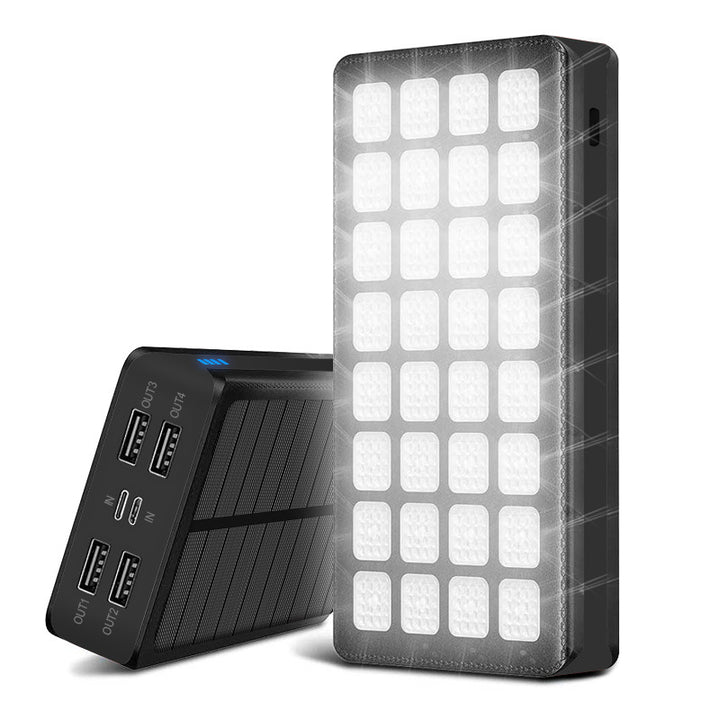 Solar-Powerbank med Høy Kapasitet Skanto