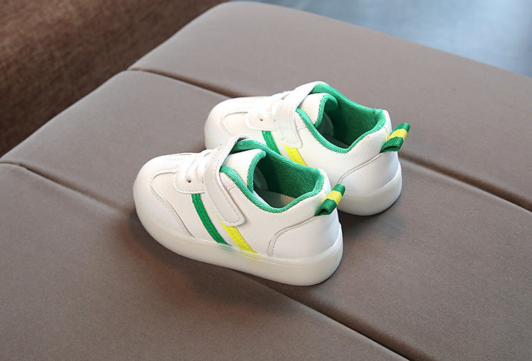 Skanto | LED Barne Sneakers med fleksibel såle