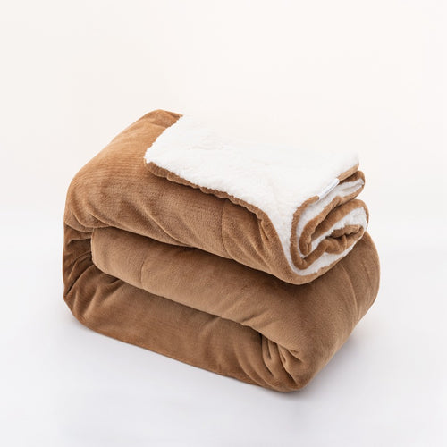 Dame XXL Kosefilt med vendbart design Skanto