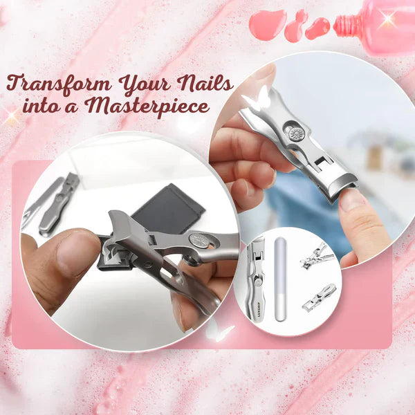Skanto | Ultra Sharp Nail Cutter - Bred kjeftåpning for tykke negler