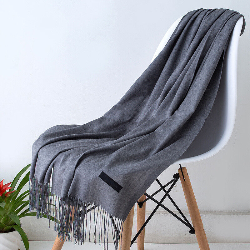 Skanto | Edel Cashmere Skjerf Bria Stilig Lang Myk