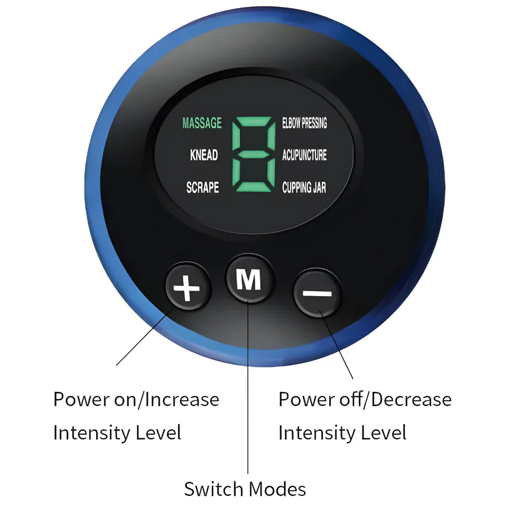Skanto | Elektronisk EMS Fotmassasjepad for Musklers Avslapning