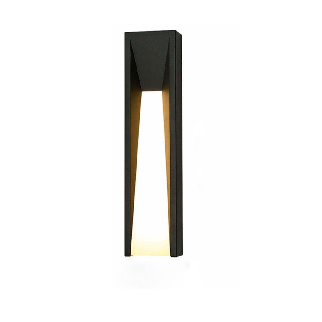 Vanntett Enkel Strip Design LED Utendørs Vegglampe | Skanto