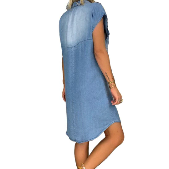 Skanto | Denim Straight Dress