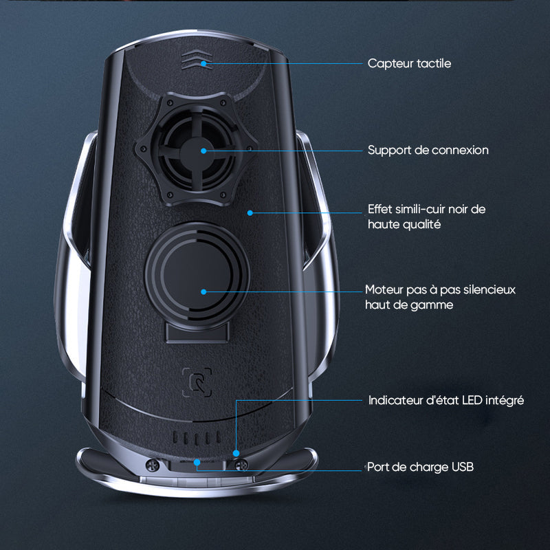 Trådløs ladning mobiltelefonstøtte | Skanto