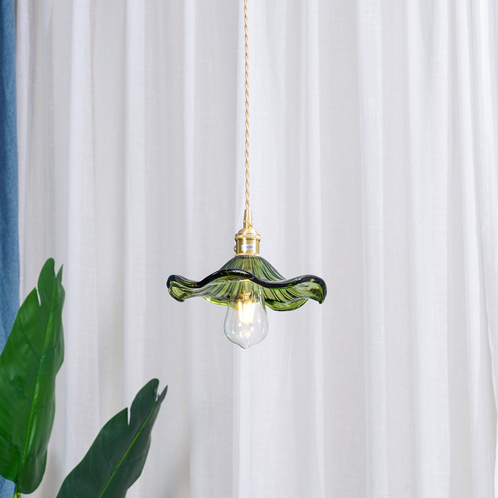 Trendy Hibiscus Blom Pendellampe - FlowerLite | Skanto
