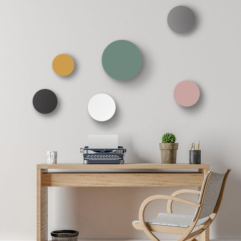 Skanto | GlowOrb Minimalistisk Rund LED Vegglampe | Fargevariasjon | Dimmbar Lys