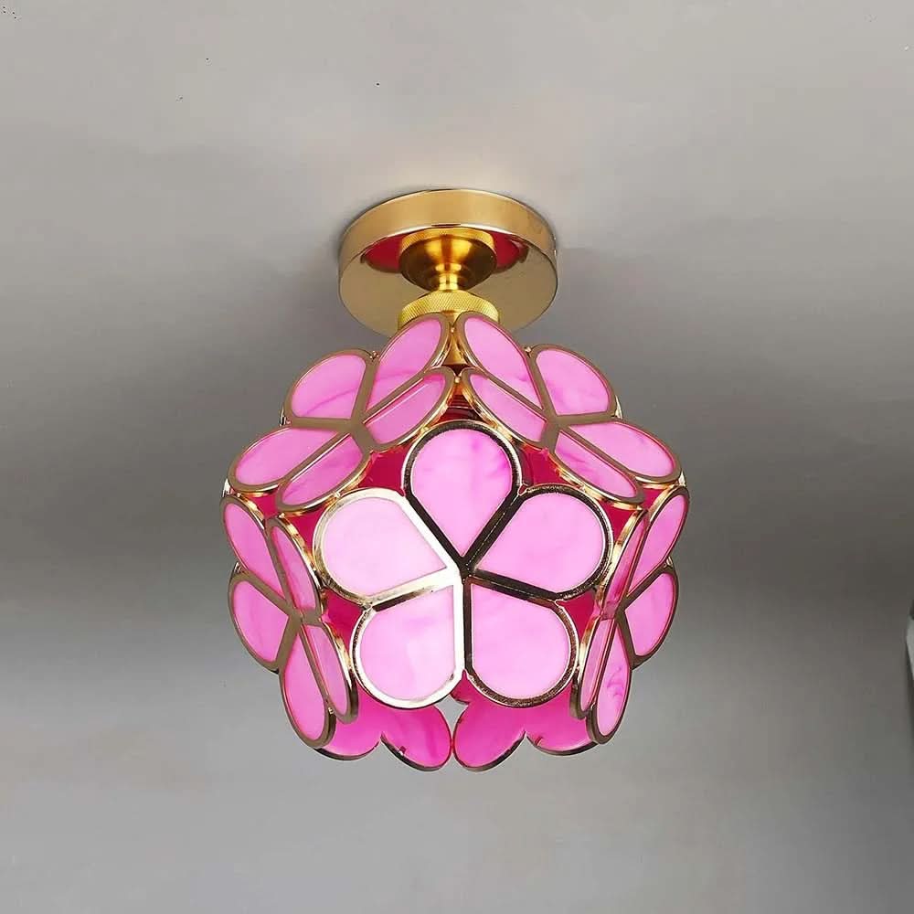 Skanto | Flowers Stil Glass Gang Taklampe