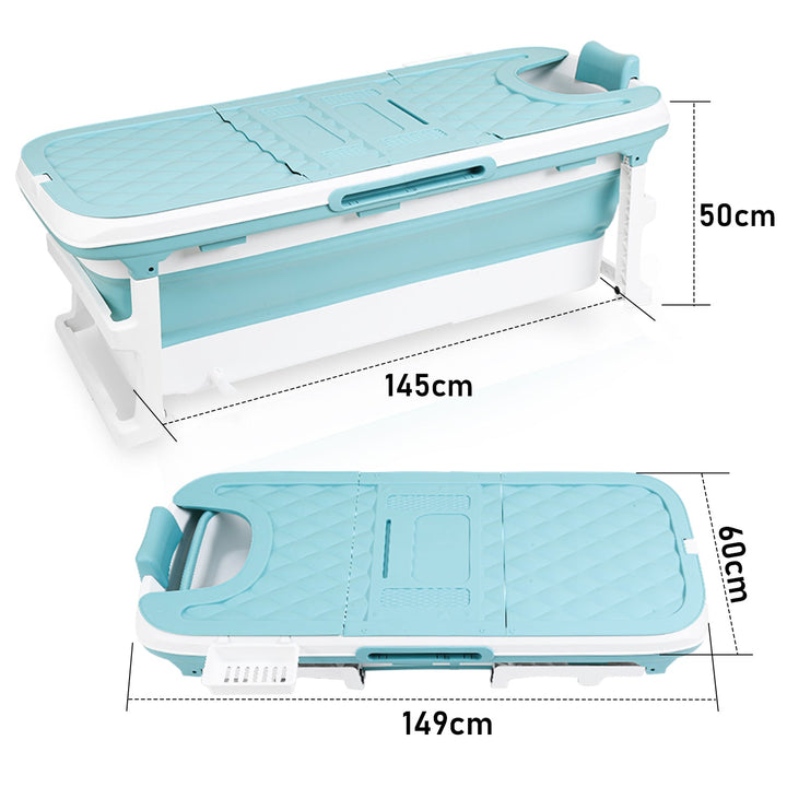Foldbar badekar med lokk | Skanto