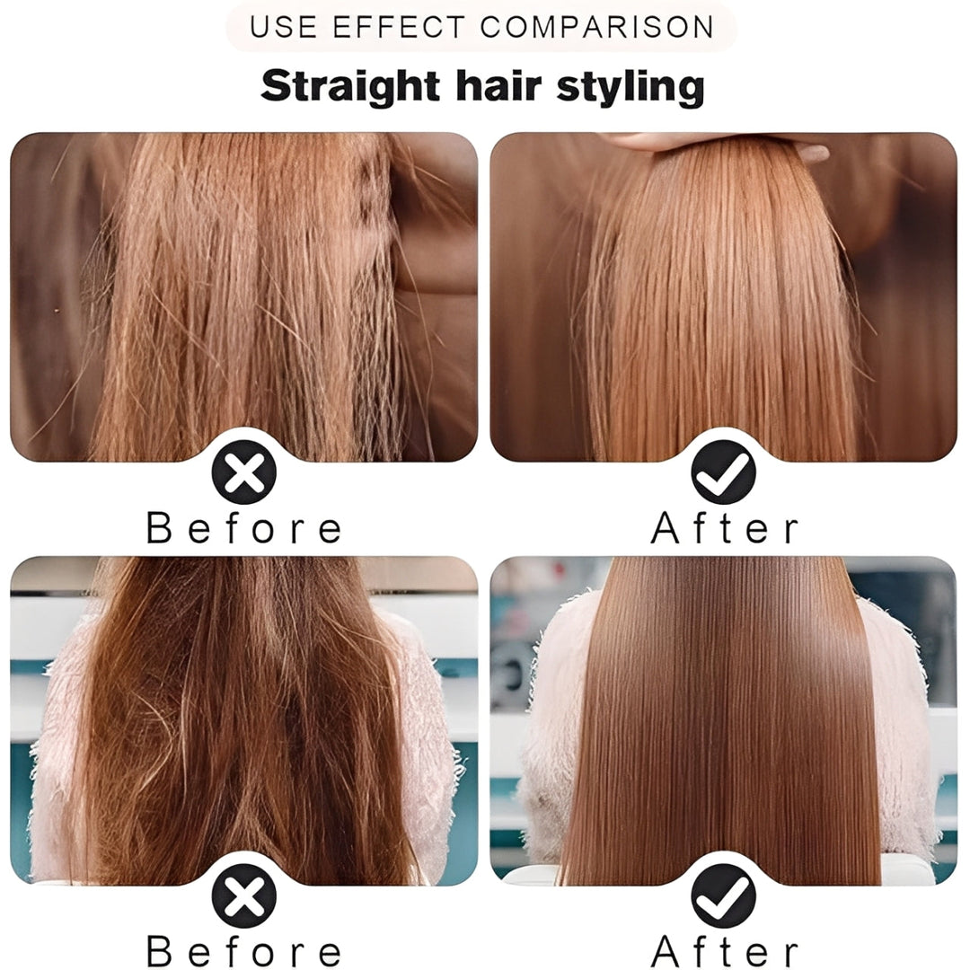 Skanto | Glatzza Mini-Glattbørste — Silky smooth drømmehår på 60 sekunder som fanger alles blikk!