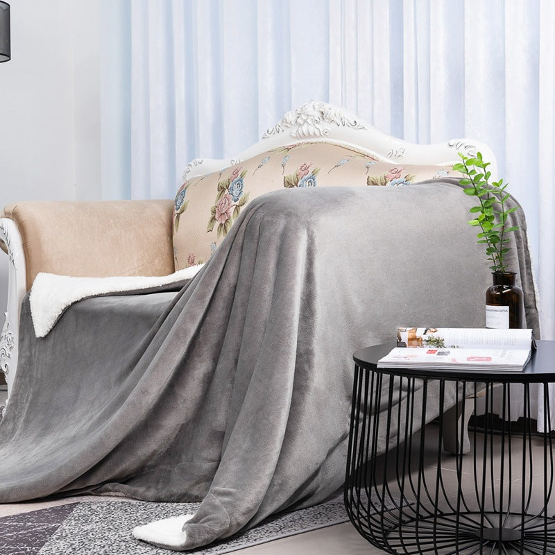 Dame Vendeteppe i moderne design med myk plysj Skanto