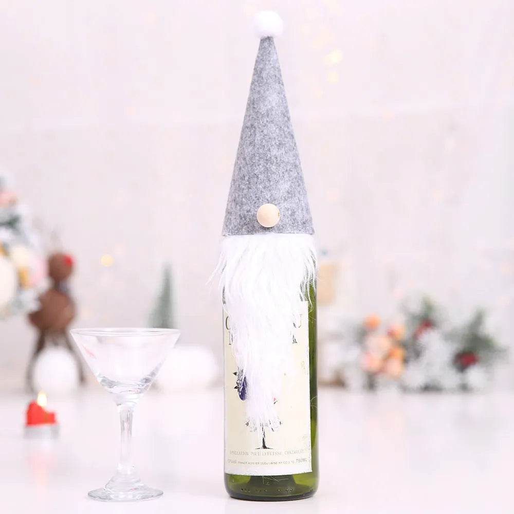 Skanto | Juledekorasjoner Julevinflaske Sokker