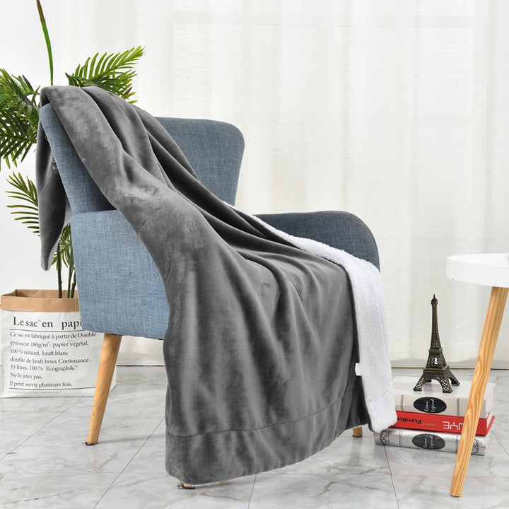 Dame koselig vendeteppe med høykvalitets mikrofas stoff Skanto