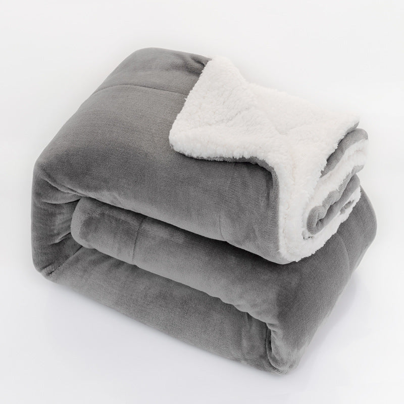Dame XXL Kosefilt med vendbart design Skanto