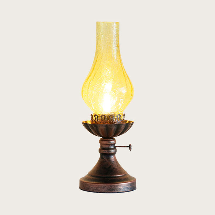 GlowThijs – Retro Atmosfære Lampe laget av Craykle Glasskål