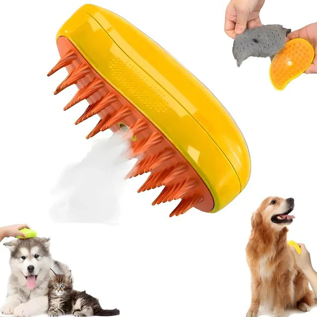 Skanto | Steamy Dog Brush - Ikke mer pels overalt