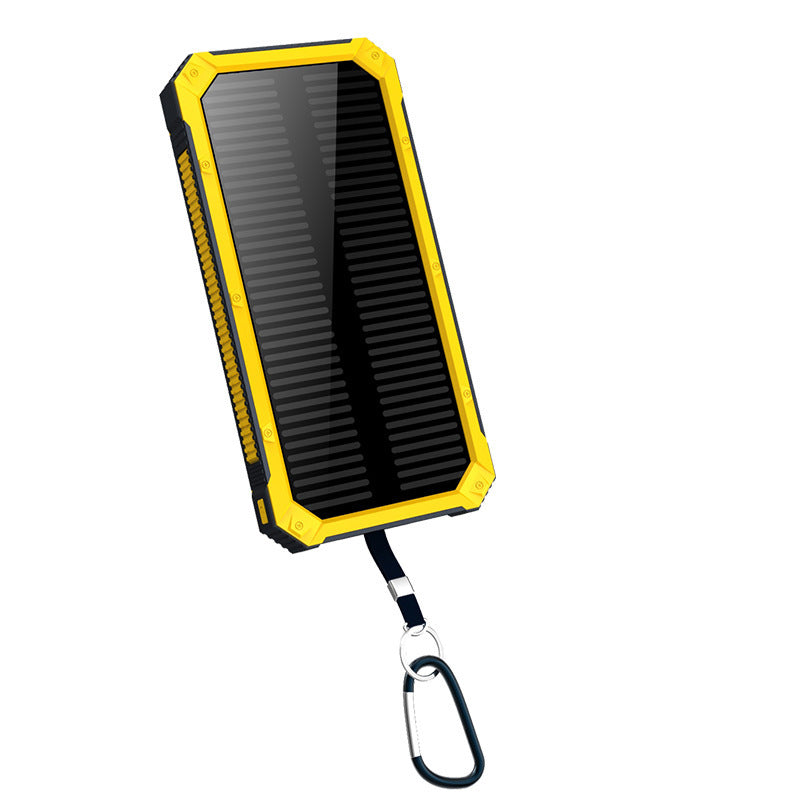 Solcellepowerbank med robust hus og høy kapasitet Skanto