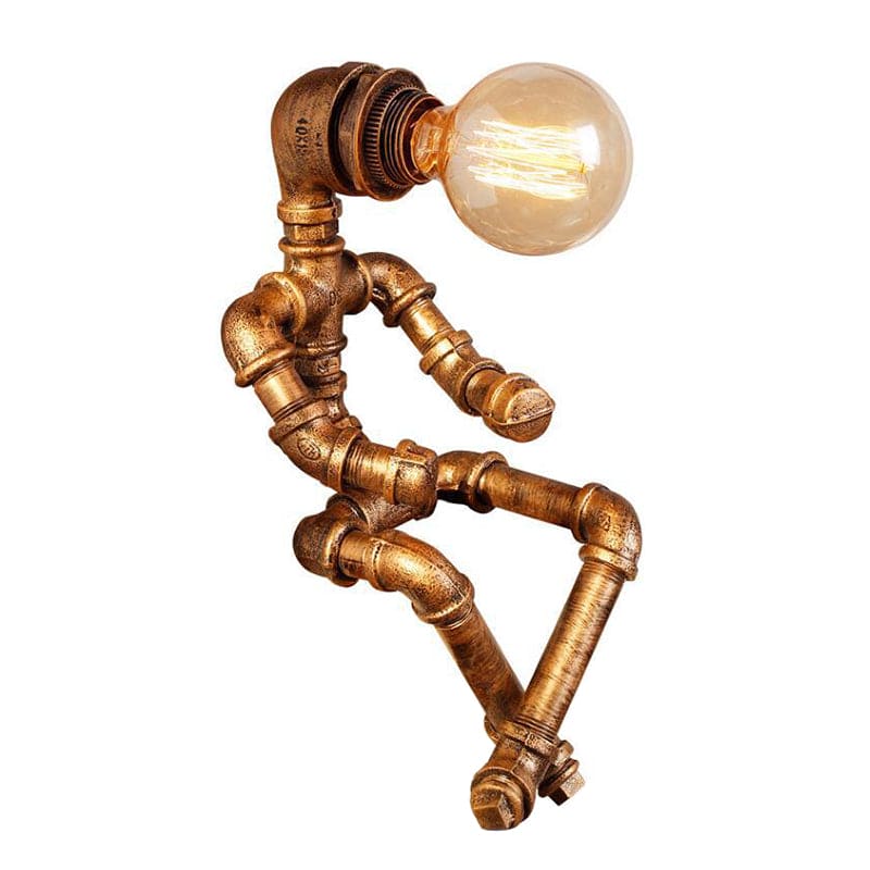 Skanto | RoboShine – Robust Robotlampe laget av jern