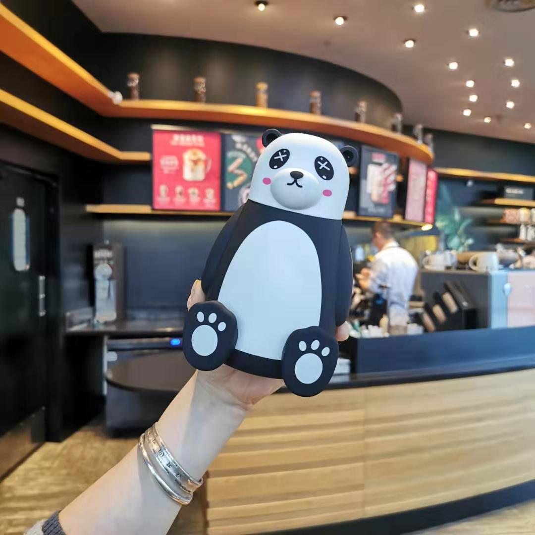 Dame kreativ drikkeflaske i panda-design Skanto