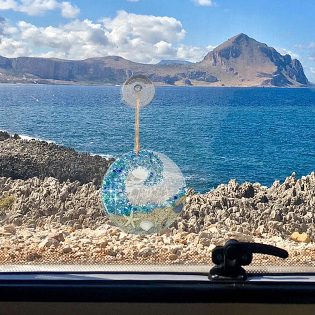 Skanto | Havglass solfanger - Havbrytende bølge strandornament