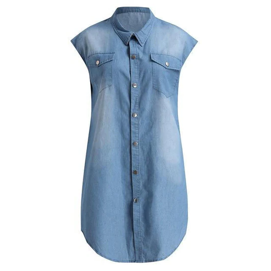 Skanto | Denim Straight Dress