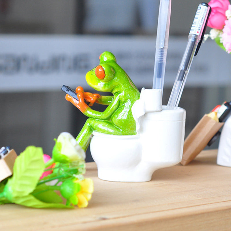 Skanto | Festival Frog Resin Crafts Frog Pastoral Ornament