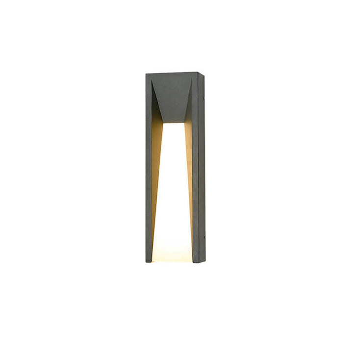 Vanntett Enkel Strip Design LED Utendørs Vegglampe | Skanto