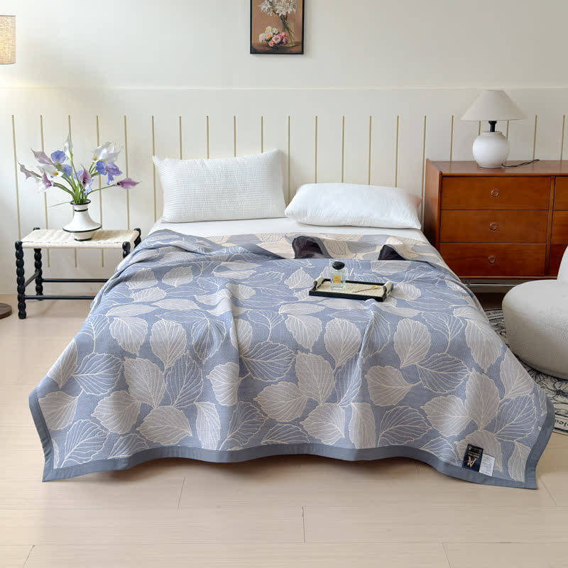 Skanto | Mulberry Leaf Cotton Triple Gauze Blanket