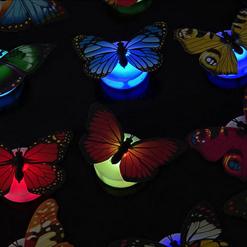 Skanto | 3D LED Sommerfugl Dekorasjon Nattlys