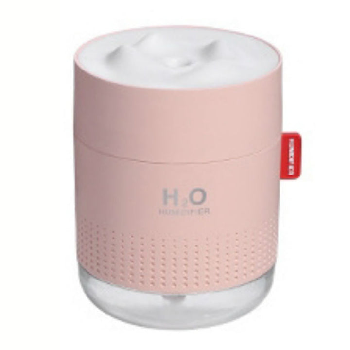 Skanto | USB Ultralyd Stille Luftfukter, med Delikat Spray, To Lystilstander, 500ml Vannbeholder og Anti Tørrbrenning Beskyttelse, for Søvn, Arbeid, Studier og Mer