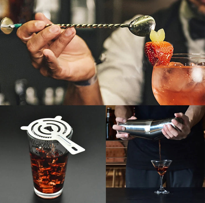 Skanto | 23-delt profesjonell bartendersett - ShakerPro