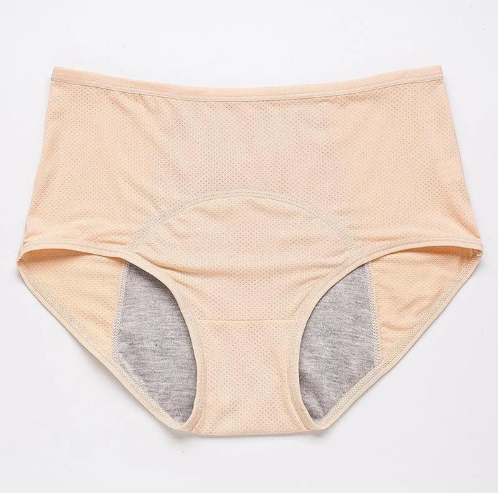 Lekkasje-sikre beskyttelseshorts med høy midje