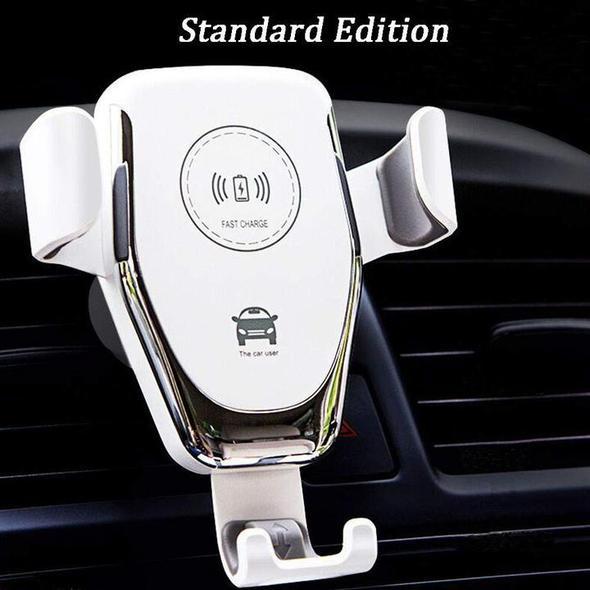 Car Qi trådløs lader for 11 Pro Xs Max X 18w | Skanto