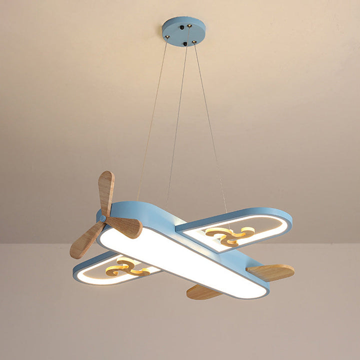 Skanto | LED Flyvemaskin Barnerom Chandelier - SkyFlyer