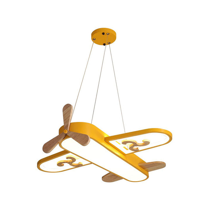 Skanto | LED Flyvemaskin Barnerom Chandelier - SkyFlyer