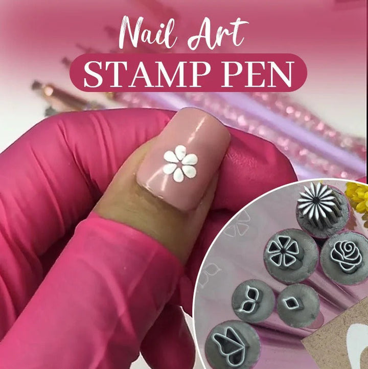 Nail Art Stamping Pen med presisjonstupp | Skanto