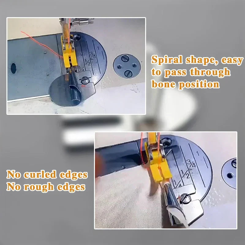 SewPerfect Spiral syrohrfotsett med 8 deler | Skanto