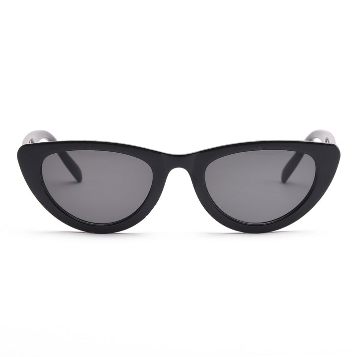 Dame Cat-Eye Solbriller med elegant geometrisk design Skanto