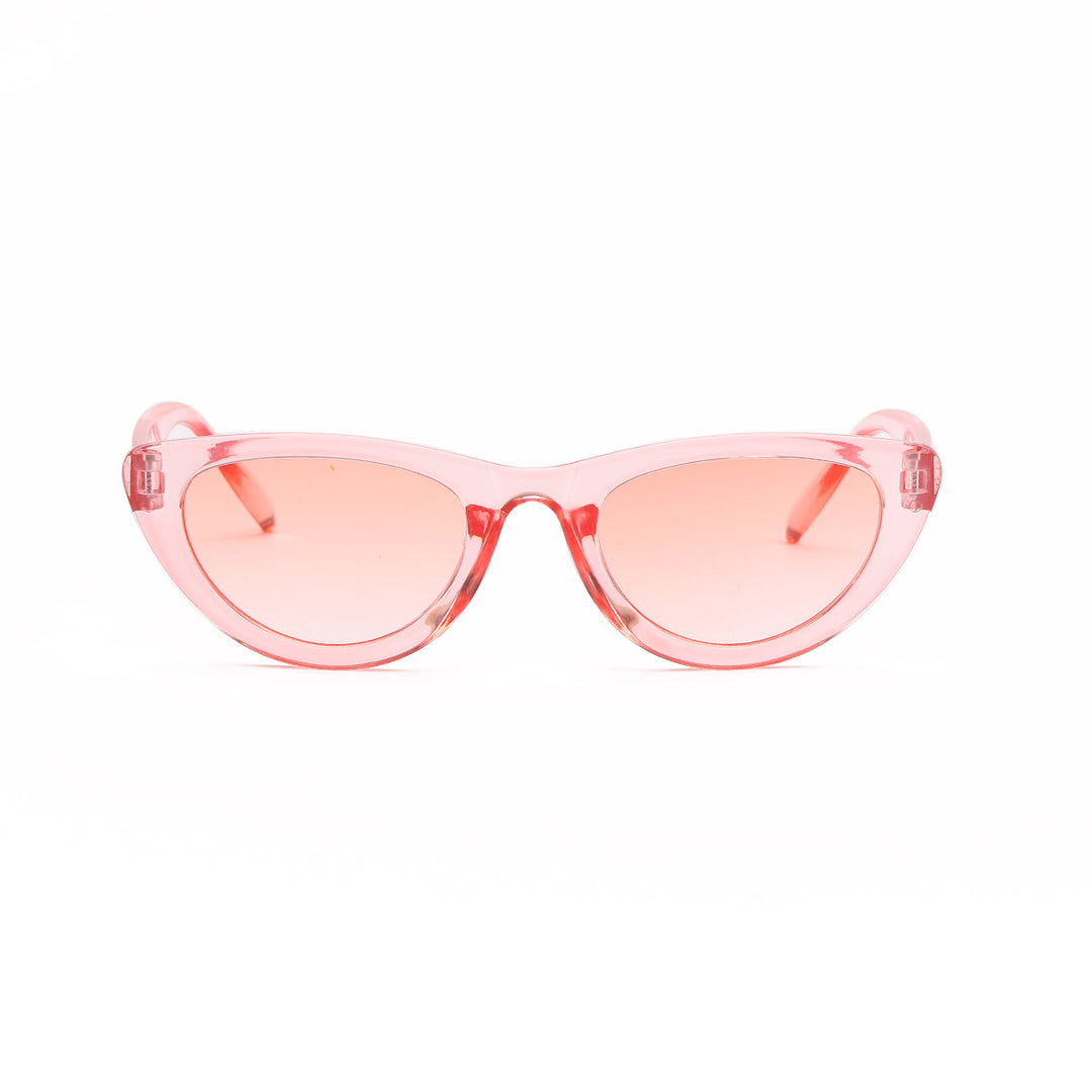 Dame Cat-Eye Solbriller med elegant geometrisk design Skanto