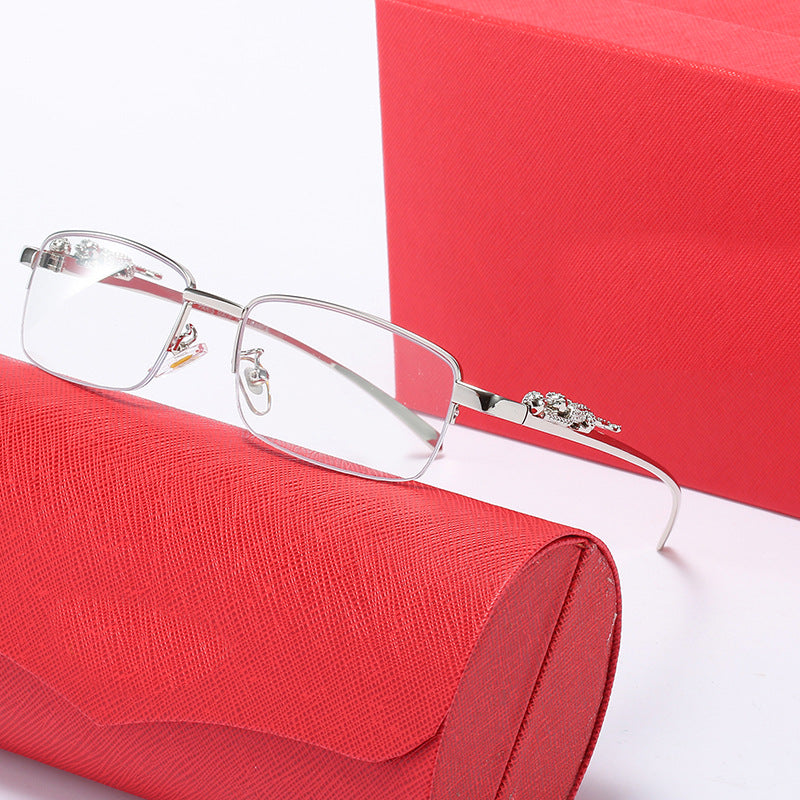 Dame Elegant Korreksjonsbrille med filigran design og høykvalitets metallramme Skanto