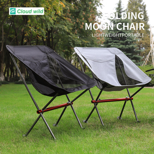 Lightweight camping chair with stable aluminum structure from Skanto