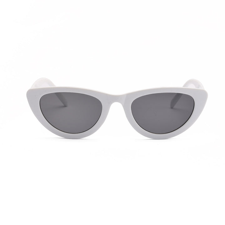 Dame Cat-Eye Solbriller med elegant geometrisk design Skanto