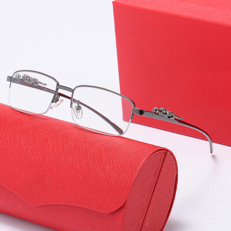 Dame Elegant Korreksjonsbrille med filigran design og høykvalitets metallramme Skanto