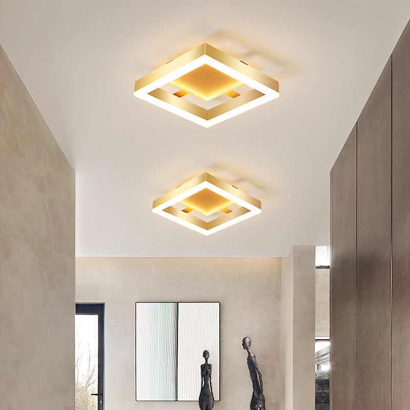 Skanto | Moderne gull LED taklamper