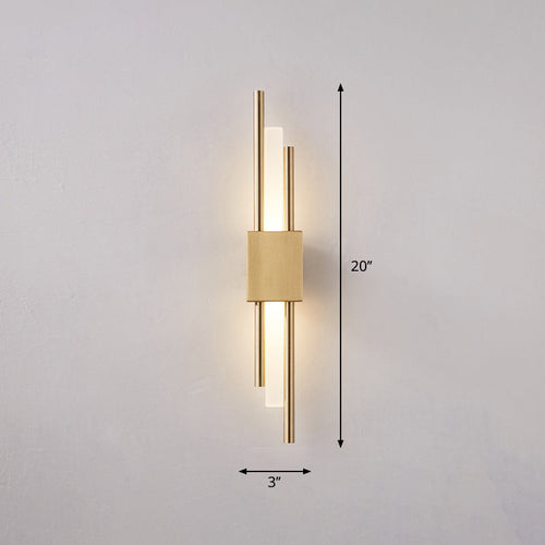 Postmodern Stil Stangformet Vegglampe Akryl Trappe LED Vegglampe | Skanto