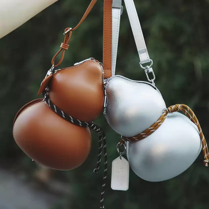 Skanto | Double-Bubble Skulptural Kunstnerisk Crossbody Bag
