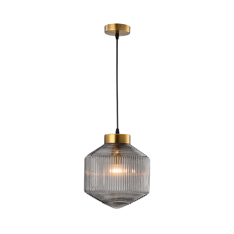Moderne Trommel Chandelier laget av Glass – Elegant Belysning for Spisestue og Stue | Skanto