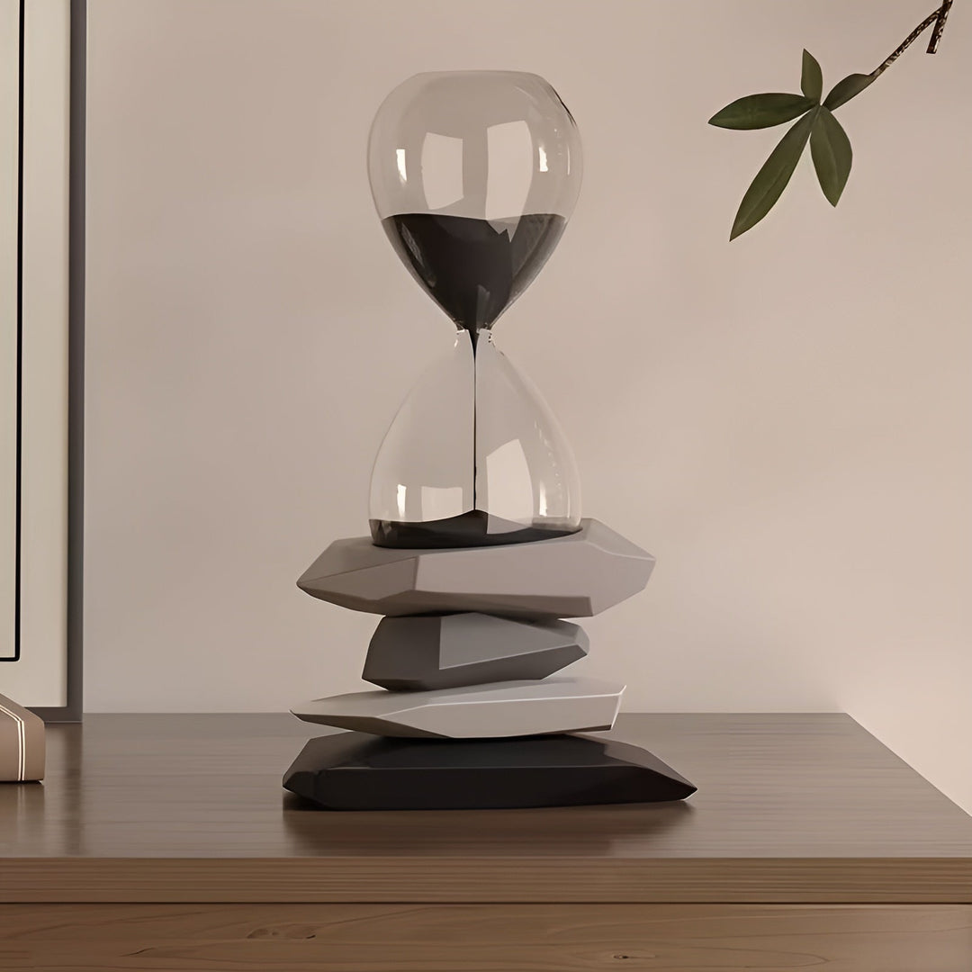 Minimalistisk timeglass – tidløst og dekorativt | Perfekt for stue og kontor